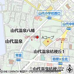 九谷美陶園・窯元周辺の地図