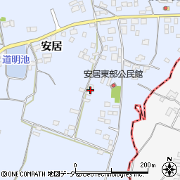 茨城県笠間市安居1162周辺の地図