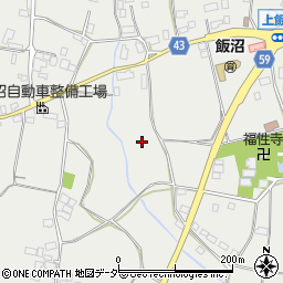 茨城県茨城町（東茨城郡）上飯沼周辺の地図