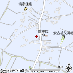 茨城県笠間市安居2047周辺の地図