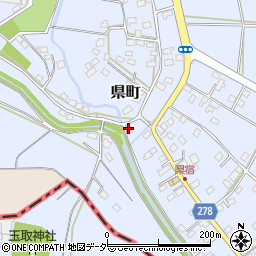 栃木県足利市県町1474周辺の地図