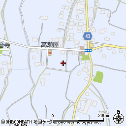 茨城県笠間市安居1433周辺の地図