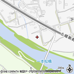 群馬県高崎市下佐野町1285周辺の地図