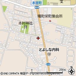 長野県安曇野市豊科本村2289周辺の地図