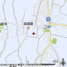 茨城県笠間市安居1435周辺の地図
