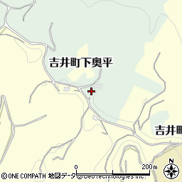 群馬県高崎市吉井町上奥平1716-2周辺の地図