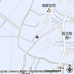 茨城県笠間市安居2035周辺の地図