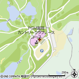 ＰＧＭ富岡カントリークラブ　ノースコース周辺の地図