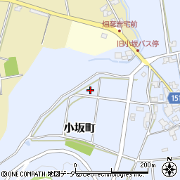 〒922-0266 石川県加賀市小坂町の地図