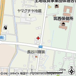 茨城県筑西市一本松154周辺の地図