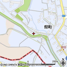 栃木県足利市県町1651周辺の地図