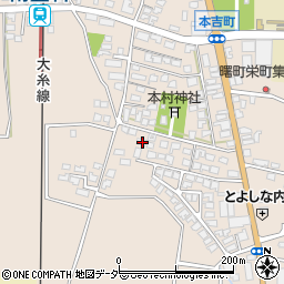 長野県安曇野市豊科本村2281周辺の地図