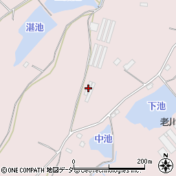 茨城県笠間市押辺2396周辺の地図