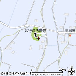 茨城県笠間市安居1603周辺の地図