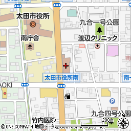 ゆうちょ銀行太田店周辺の地図