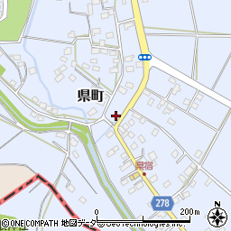 栃木県足利市県町1477周辺の地図