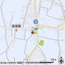 茨城県笠間市安居1427周辺の地図