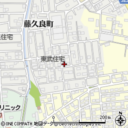 群馬県太田市藤久良町39-4周辺の地図