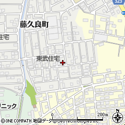 群馬県太田市藤久良町39-3周辺の地図