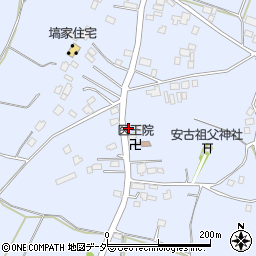 茨城県笠間市安居1757周辺の地図