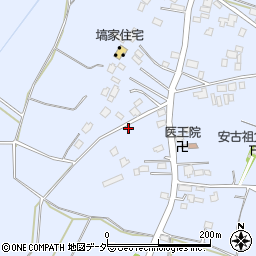 茨城県笠間市安居2039周辺の地図