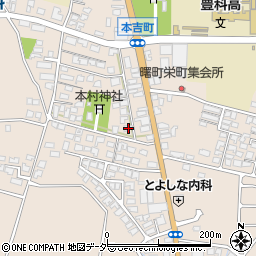 長野県安曇野市豊科本村2274周辺の地図