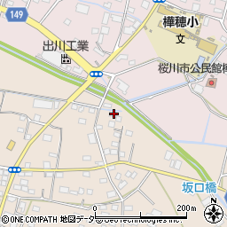 茨城県桜川市真壁町白井707周辺の地図