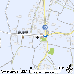 茨城県笠間市安居1430周辺の地図