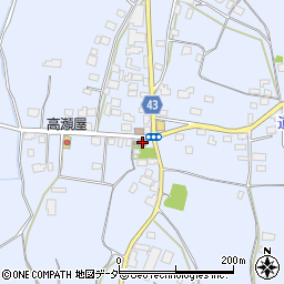 茨城県笠間市安居1428周辺の地図