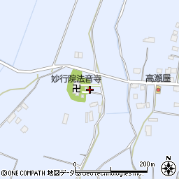 茨城県笠間市安居1604周辺の地図