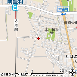 長野県安曇野市豊科本村2280-1周辺の地図