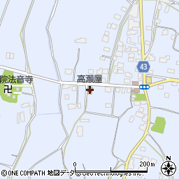 茨城県笠間市安居1438周辺の地図