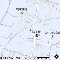茨城県笠間市安居2043周辺の地図
