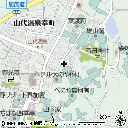 九谷焼窯元須田菁華周辺の地図