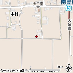 長野県安曇野市豊科1923周辺の地図