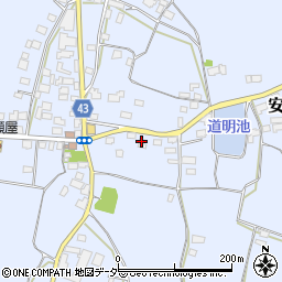 茨城県笠間市安居1293周辺の地図