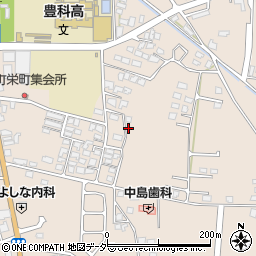 長野県安曇野市豊科2523周辺の地図
