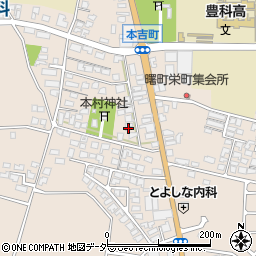 長野県安曇野市豊科本村2273周辺の地図