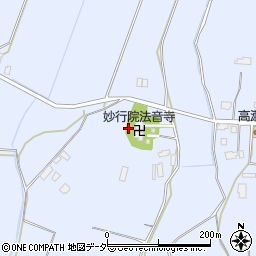 茨城県笠間市安居1602周辺の地図