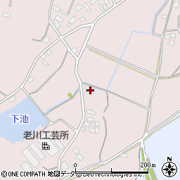 茨城県笠間市押辺3379周辺の地図