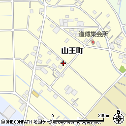 群馬県伊勢崎市山王町1544周辺の地図