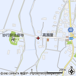 茨城県笠間市安居1442周辺の地図