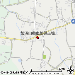 飯沼自動車整備工場周辺の地図