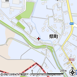 栃木県足利市県町1656周辺の地図