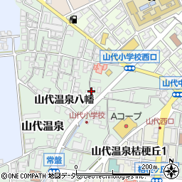 上宮第二公園周辺の地図