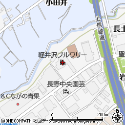 軽井沢ブルワリー軽井沢工場周辺の地図