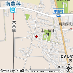 長野県安曇野市豊科本村2278周辺の地図