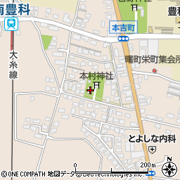長野県安曇野市豊科本村2277周辺の地図