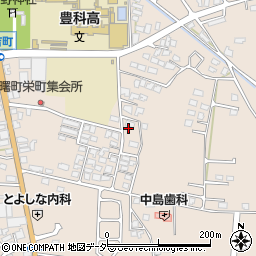 長野県安曇野市豊科2519周辺の地図