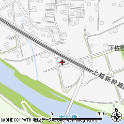 群馬県高崎市下佐野町1346周辺の地図